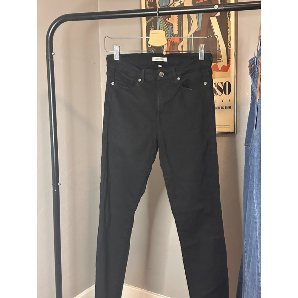 Good American Good Legs Black Skinny Jeans